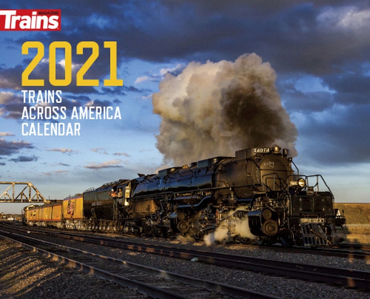 Trains Magazine 68196 Trains Across America 2021 Calendar